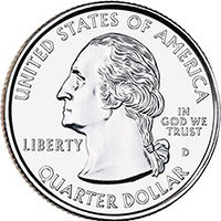 25 центов (Chikasaw), США
