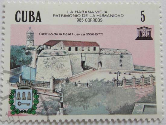 Cuba. La Habana Vieja. Castillo de la Real Fuerza (1558-1577)