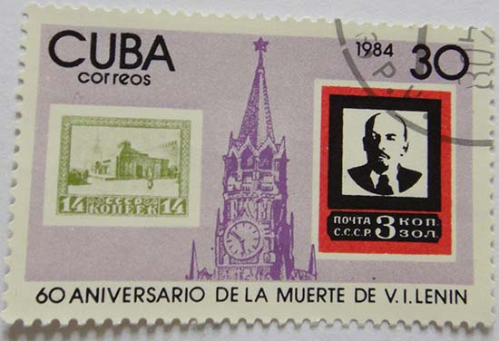 Cuba. 60 Aniversario De La Muerte De V.I.Lenin