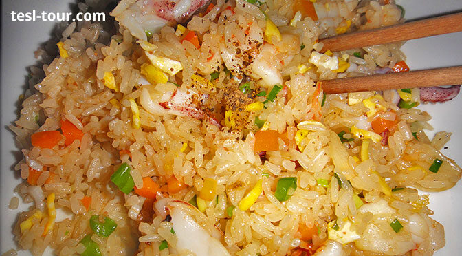 Рис с морепродуктами — вкус Юго-Восточной Азии