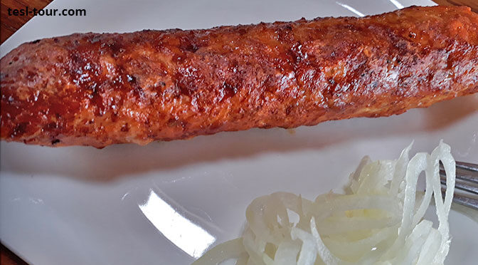 Кебаб из свинины по-абхазски
