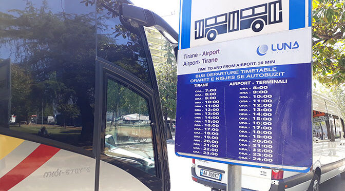 Как доехать из Тираны в аэропорт на автобусе и такси, а также обратно? Расписание, время в пути, остановки, цены
