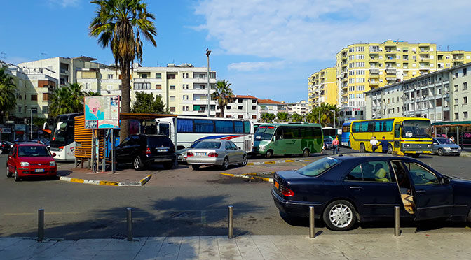 Про главный автовокзал в Дурресе (Durres Bus station)