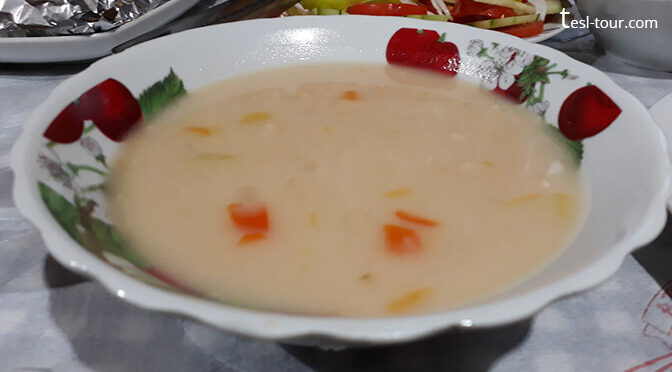 Бобовый албанский суп по-деревенски
