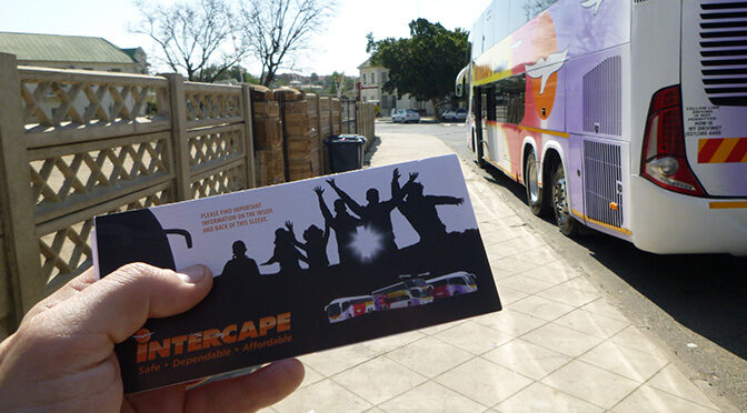 Африка Африкой, а билеты на автобусы там очень красивые и приятно оформлены!