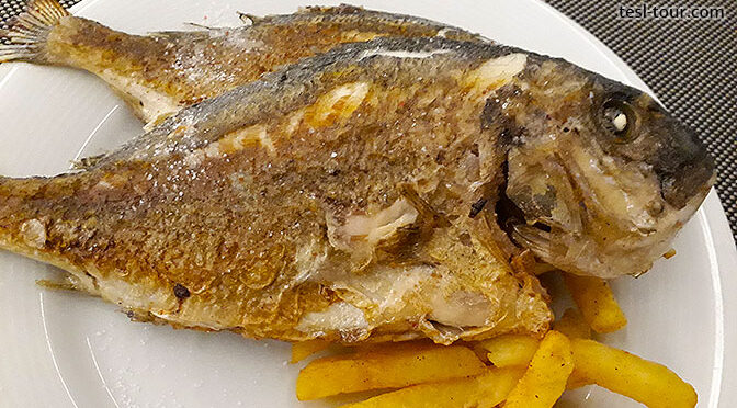 Рыба ДОРАДА стала в размерах великовата. Про самую популярную рыбу Турции и не только