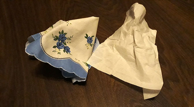 Почему бумажные 1-разовые салфетки победили тканевые носовые платки?